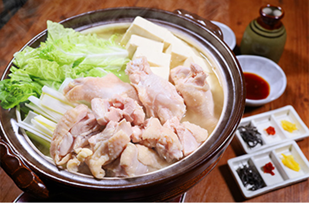 丹沢慈黒軍鶏（水炊きセット）