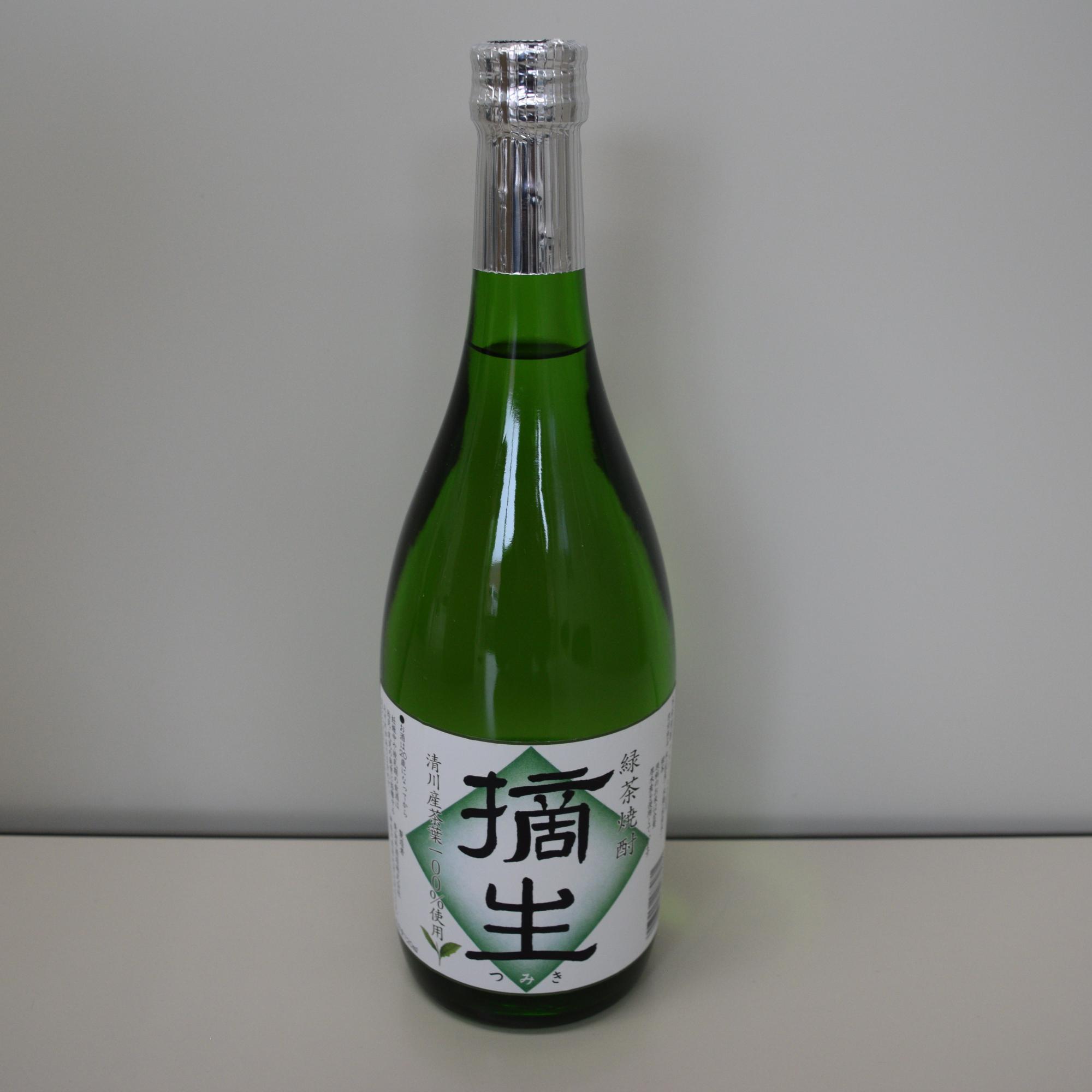 緑茶焼酎摘生